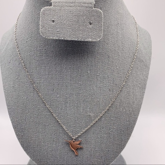 Stainless Steel Bird Adjustable Necklace - Picture 1 of 8
